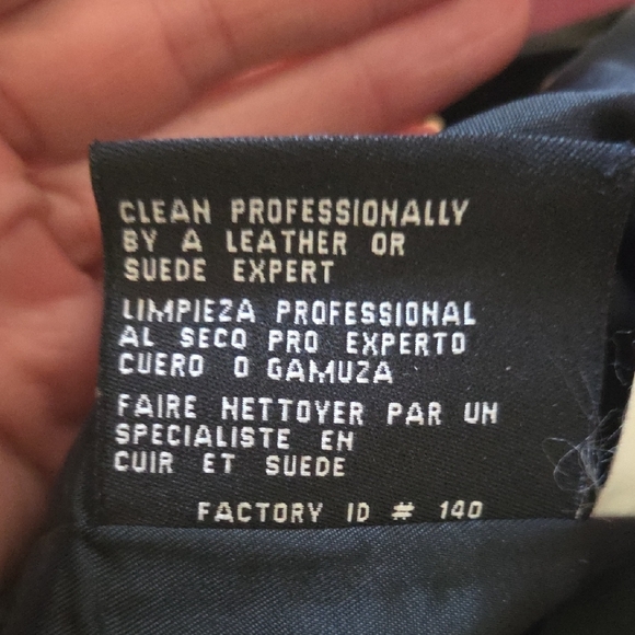 Anne Klein Black 100% Leather Straight Leg Pants Size 2 Vintage Style - Picture 9 of 11